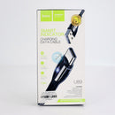 Cáp sạc điện thoại HOCO usb A to type C có đèn đen 1,2 mét (U89) bh01t