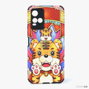 Ốp lưng VIVO Y21 Y33S T1X dẻo hình mèo thần tài