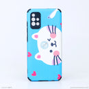 Ốp lưng SAMSUNG A51 IMD hình chống sốc vải sọc