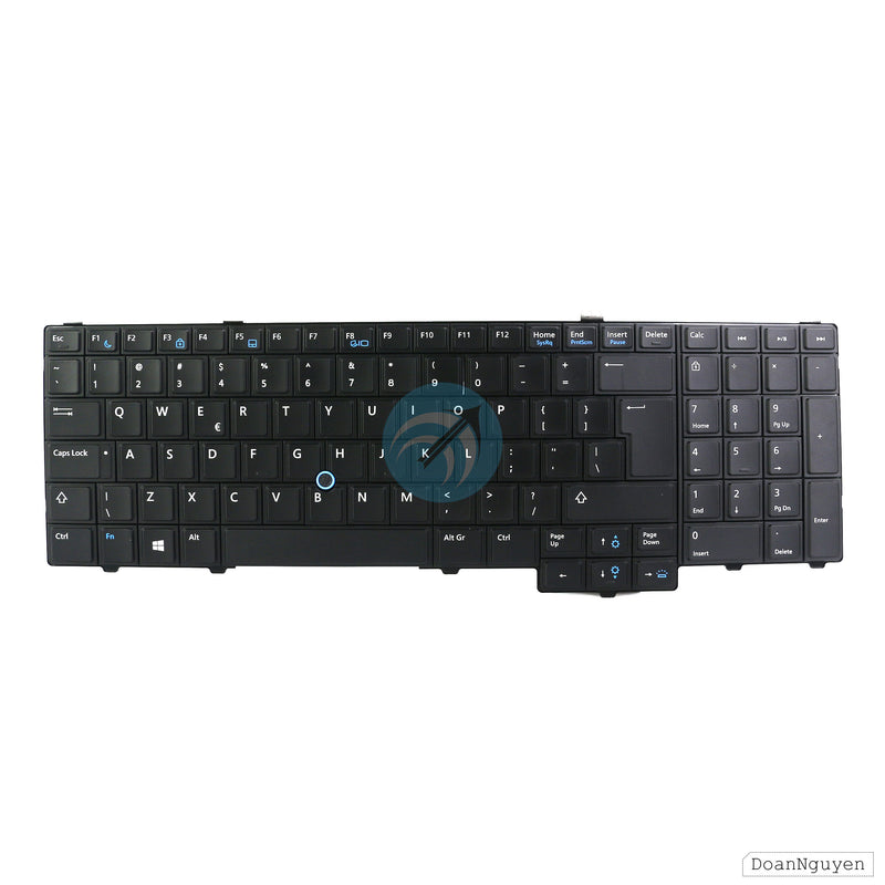 Bàn phím DELL E5540 có đèn không chuột bh06t