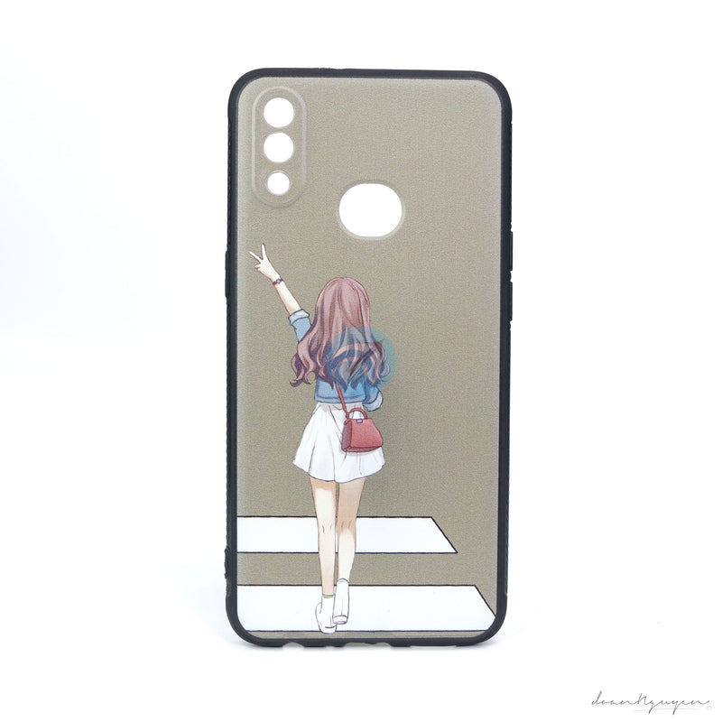 ỐP LƯNG SAMSUNG A10S (CÔ GÁI SÀNH ĐIỆU)