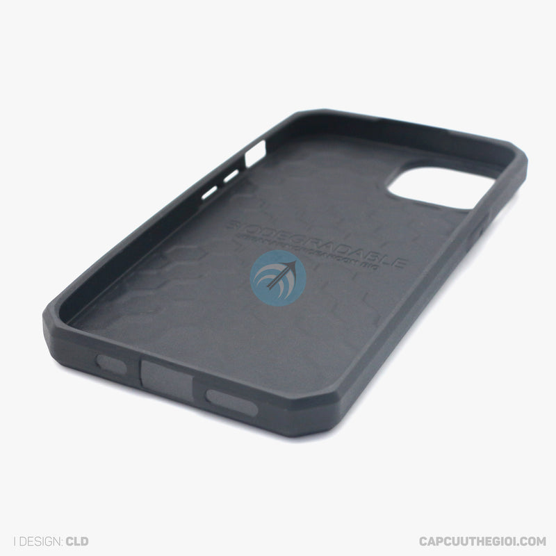 Ốp lưng IPHONE 13 6.1 UAG silicon chống bẩn màu đen