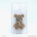 Ốp lưng IPHONE 13 PRO MAX trong hình gấu kim tuyến