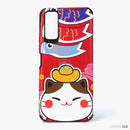 Ốp lưng VIVO Y12S dẻo hình mèo thần tài