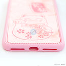 Ốp lưng IPHONE 7+/8+ lưng da hình mèo thần tài