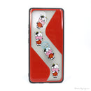 ỐP LƯNG ĐIỆN THOẠI SAMSUNG A91 NHÁM HÌNH VIỀN MÀU