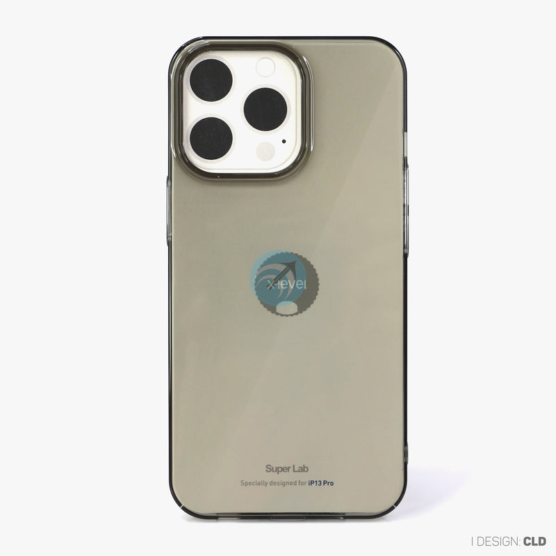 Ốp lưng IPHONE 13 PRO X-LEVEL cứng màu xám không gian