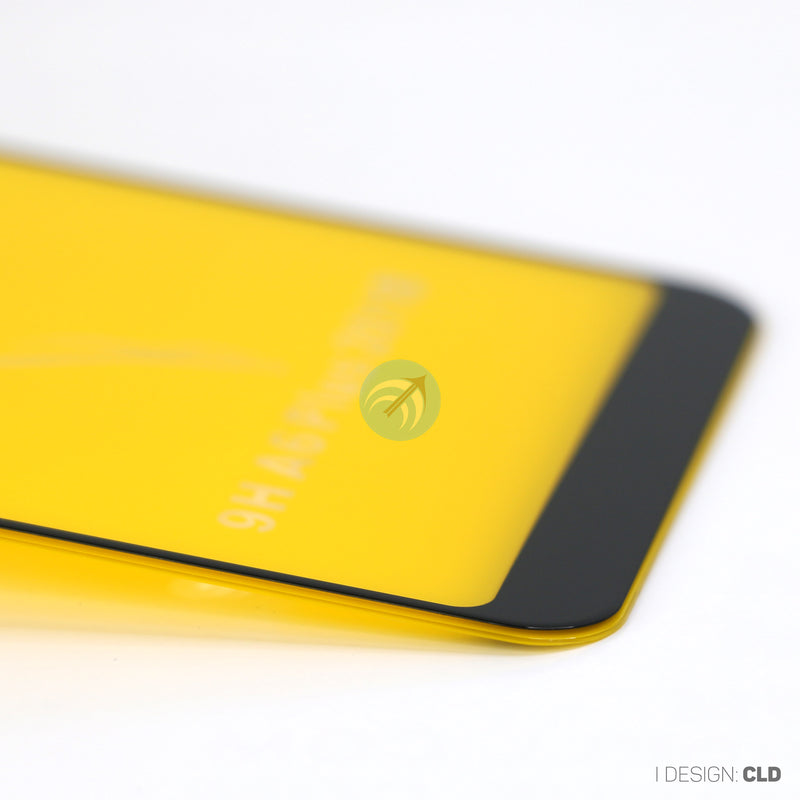 KÍNH CƯỜNG LỰC ĐIỆN THOẠI SAMSUNG A6 PLUS 2018 ĐEN FULL (THIÊN THẦN)