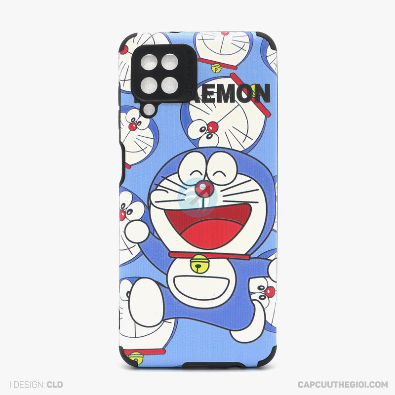 Ốp lưng SAMSUNG A12 IMD hình doraemon chống sốc