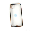 ỐP LƯNG ĐIỆN THOẠI IPHONE X/XS 5.8 LIKGUS DẺO TRONG VIỀN VÀNG