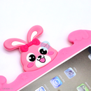 ỐP IPAD 10.2/ 10.5 2019 SILICON MỀM CHỐNG RƠI HÌNH THỎ MÀU HỒNG KAKU KSC-074 MENGCHONG