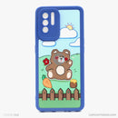 Ốp lưng RENO 6Z 5G tpu vuông màu in hình cute bảo về camera