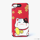 Ốp lưng IPHONE 7+/8+ dẻo hình mèo thần tài