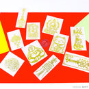 Miếng dán điện thoại linh phù may mắn tài lộc