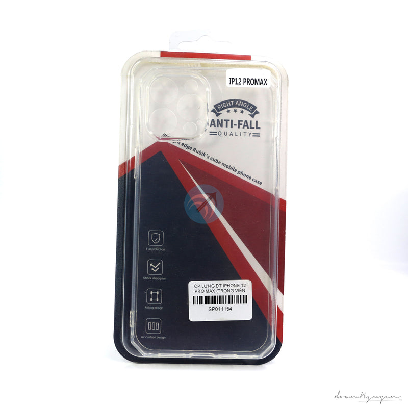 ỐP LƯNG ĐT IPHONE 12 PRO MAX (TRONG VIỀN VUÔNG)