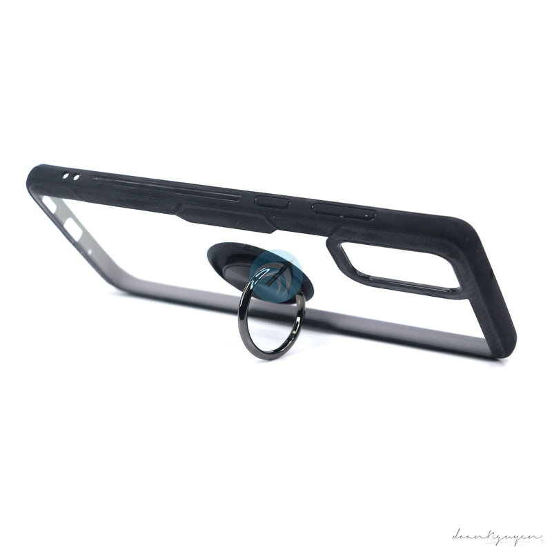 ỐP LƯNG SAMSUNG S20+ ĐEN VIỀN NHẪN