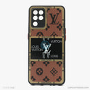 Ốp lưng OPPO A94 4G nhựa cứng viền đen lưng in logo LV