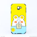 Ốp lưng SAMSUNG j7 PRIME IMD hình chống sốc vải sọc