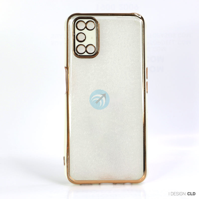 ỐP LƯNG ĐT OPPO A52 (TRONG SI VIỀN MÀU)