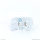 Bộ sạc lightning 2.4A 1 mét màu trắng HOCO C86 bh01t