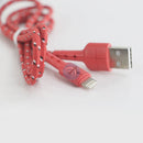 Cáp sạc điện thoại HOCO usb A to lightning -cáp đèn màu đỏ 1 mét (X14 PRO) bh03t