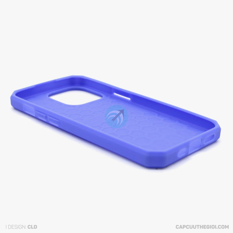 Ốp lưng IPHONE 13 PRO UAG silicon chống bẩn màu xanh dương