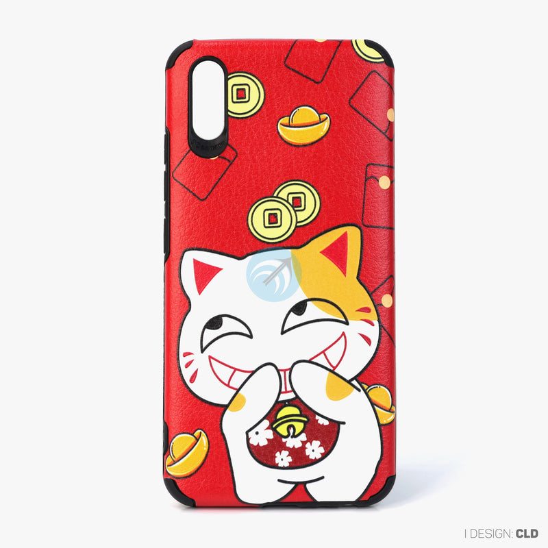 Ốp lưng VIVO Y91C dẻo hình mèo thần tài