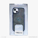 ỐP LƯNG IPHONE 14 6.1 LƯNG NHÁM VIỀN MÀU XANH X-LEVEL