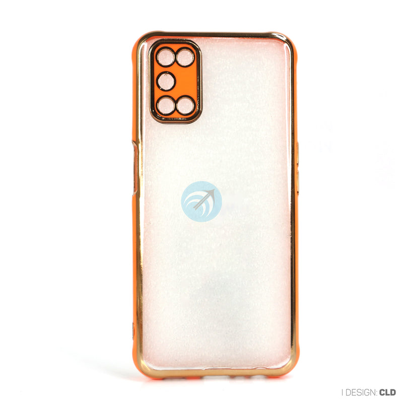 ỐP LƯNG ĐT OPPO A52 (TRONG SI VIỀN MÀU)