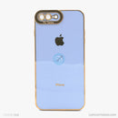 Ốp lưng IPHONE 7+/8+ silicon màu viền si có táo