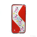 ỐP LƯNG ĐIỆN THOẠI SAMSUNG A01 NHÁM HÌNH VIỀN MÀU