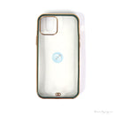 ỐP LƯNG ĐIỆN THOẠI IPHONE 12 PRO/12 6.1 LIKGUS DẺO TRONG VIỀN VÀNG