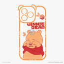 Ốp lưng IPHONE 13 PRO lưng trong in hình cute có tai mèo