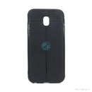 ỐP LƯNG DA ĐIỆN THOẠI SAMSUNG J3 PRO J330 AUTO DẺO ĐEN