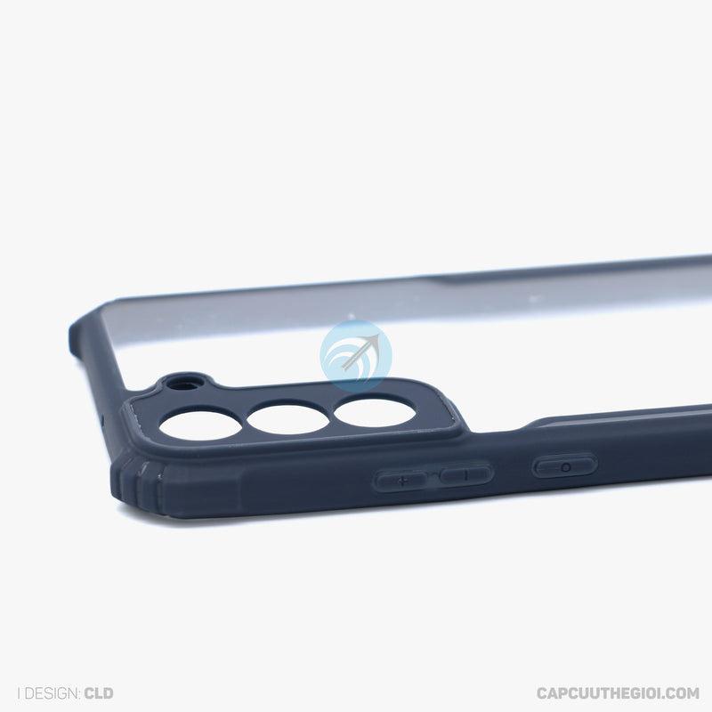 Ốp lưng SAMSUNG S22+ chống sốc trong viền màu