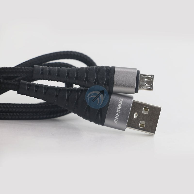 Cáp sạc usb A to micro 2.4A 1 mét BOROFONE BX32 bao test 7 ngày