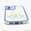 Ốp lưng IPHONE 12 6.1 màu in hình gấu có tai