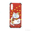 ỐP LƯNG SAMSUNG A70 (MÈO PHỐI TẾT)