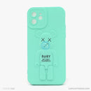 Ốp lưng IPHONE 12 6.1 gấu nổi đứng BABY silicon màu