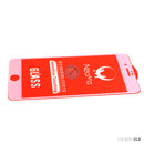 Cường lực IPHONE 6+/6S+/7+/8+ full màu trắng (20K) 21D