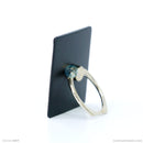 Nhẫn dán lưng điện thoại nhựa màu đen