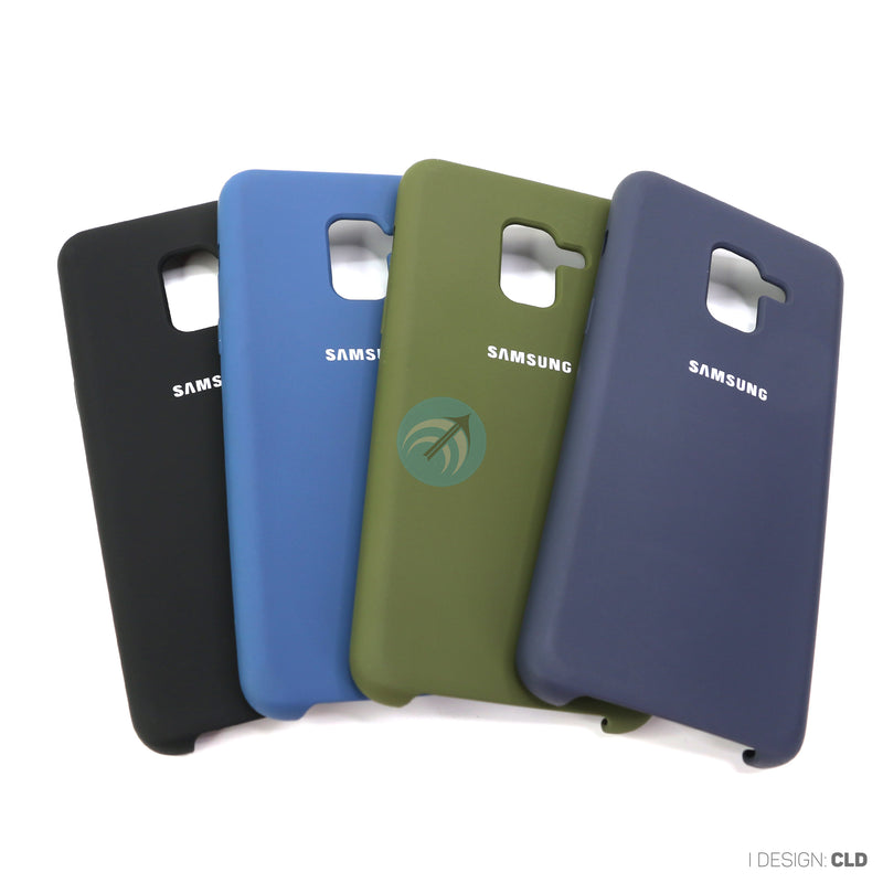 Ốp lưng SAMSUNG A5 2018/A8 2018 ( NHUNG MÀU)
