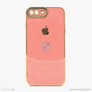 Ốp lưng IPHONE 7+/8+ silicon màu viền si có táo