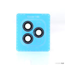 Dán bảo về CAMERA màu xanh gắn đá IPHONE 12 PRO KUZOOM DIAMOND 3 mắt