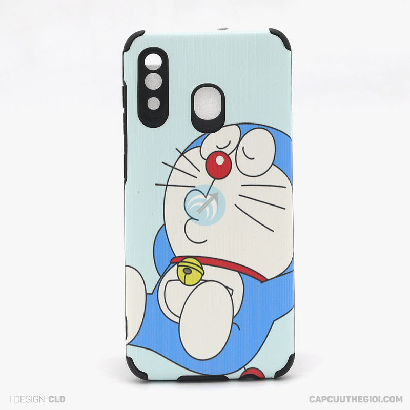 Ốp lưng SAMSUNG A30 IMD hình doraemon chống sốc