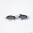 Dán bảo vệ CAMERA màu bạc gắn đá IPHONE 12/12 MINI KUZOOM DIAMOND