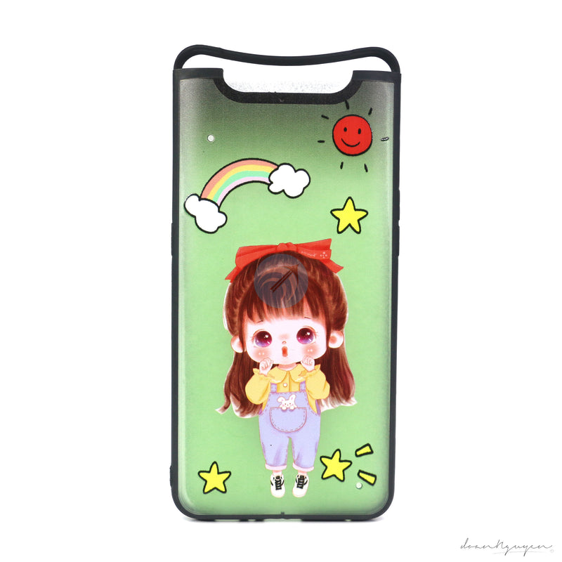 ỐP LƯNG ĐT SAMSUNG A80 (HÌNH CUTE)