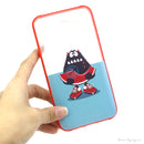 ỐP LƯNG ĐIỆN THOẠI SAMSUNG J7 NHÁM HÌNH VIỀN MÀU