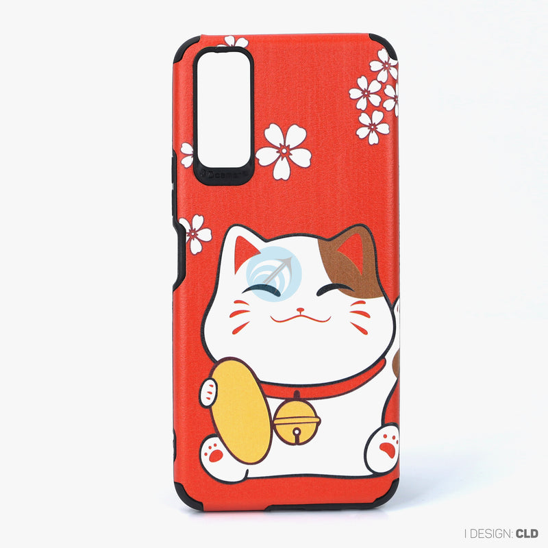 Ốp lưng VIVO Y20 dẻo hình mèo thần tài