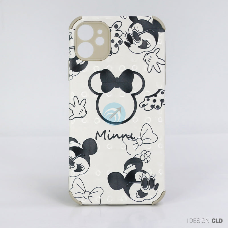 ỐP LƯNG IPHONE 11 HÌNH TIM VIỀN VUÔNG